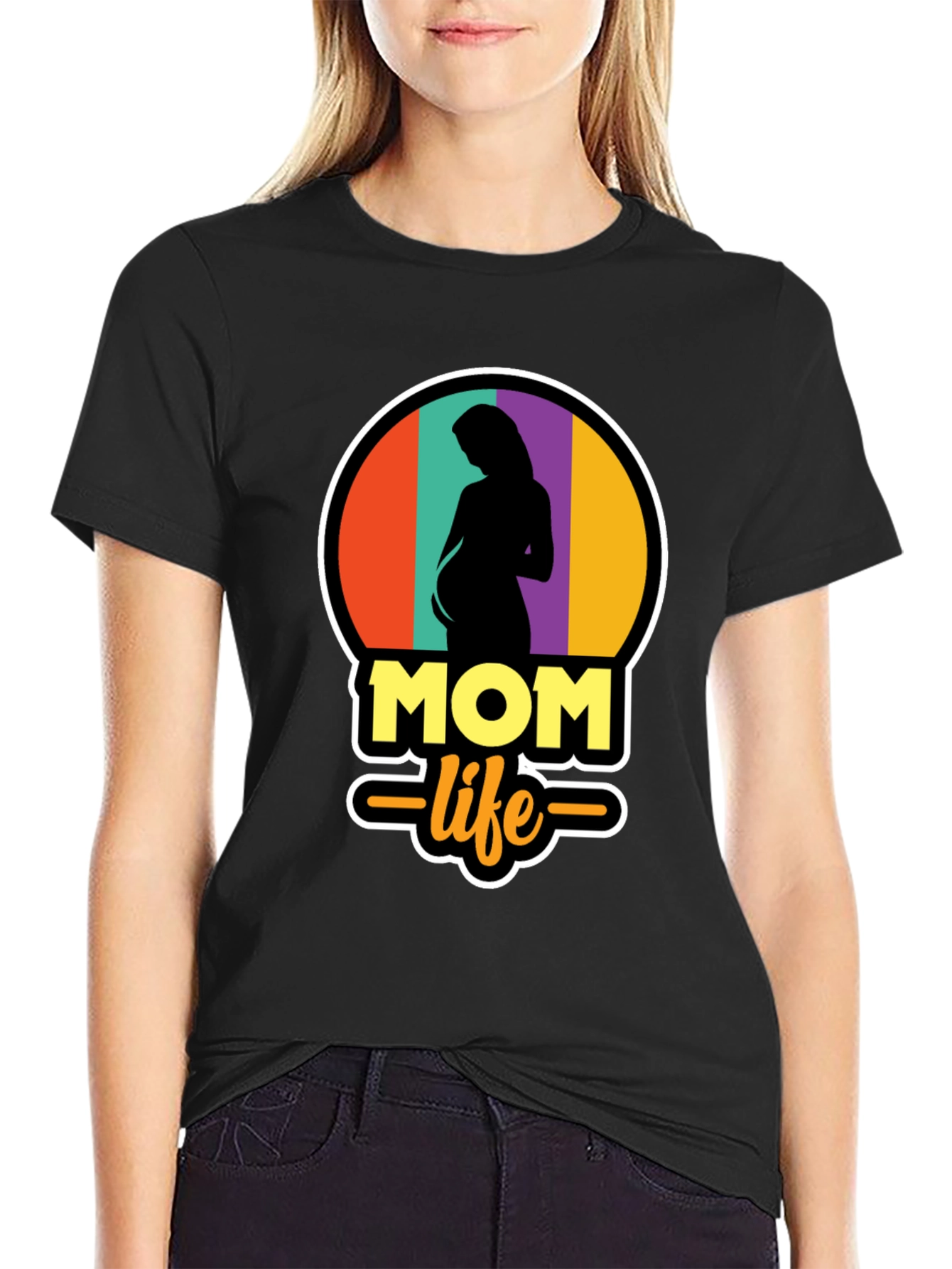 Mom Life T-Shirt - Pregnancy Tee