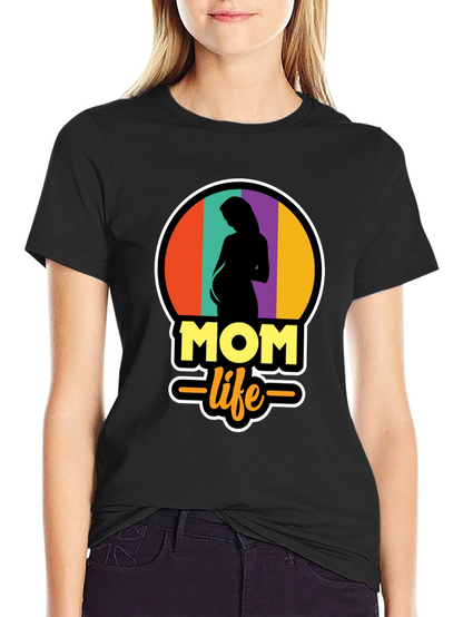 Mom Life T-Shirt - Pregnancy Tee