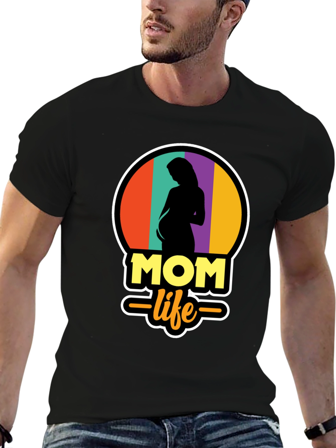 Mom Life T-Shirt - Pregnancy Tee