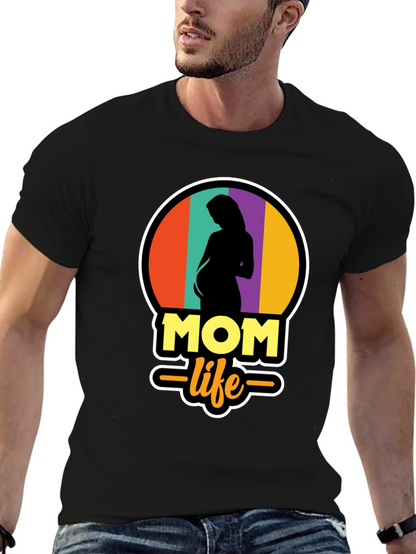 Mom Life T-Shirt - Pregnancy Tee