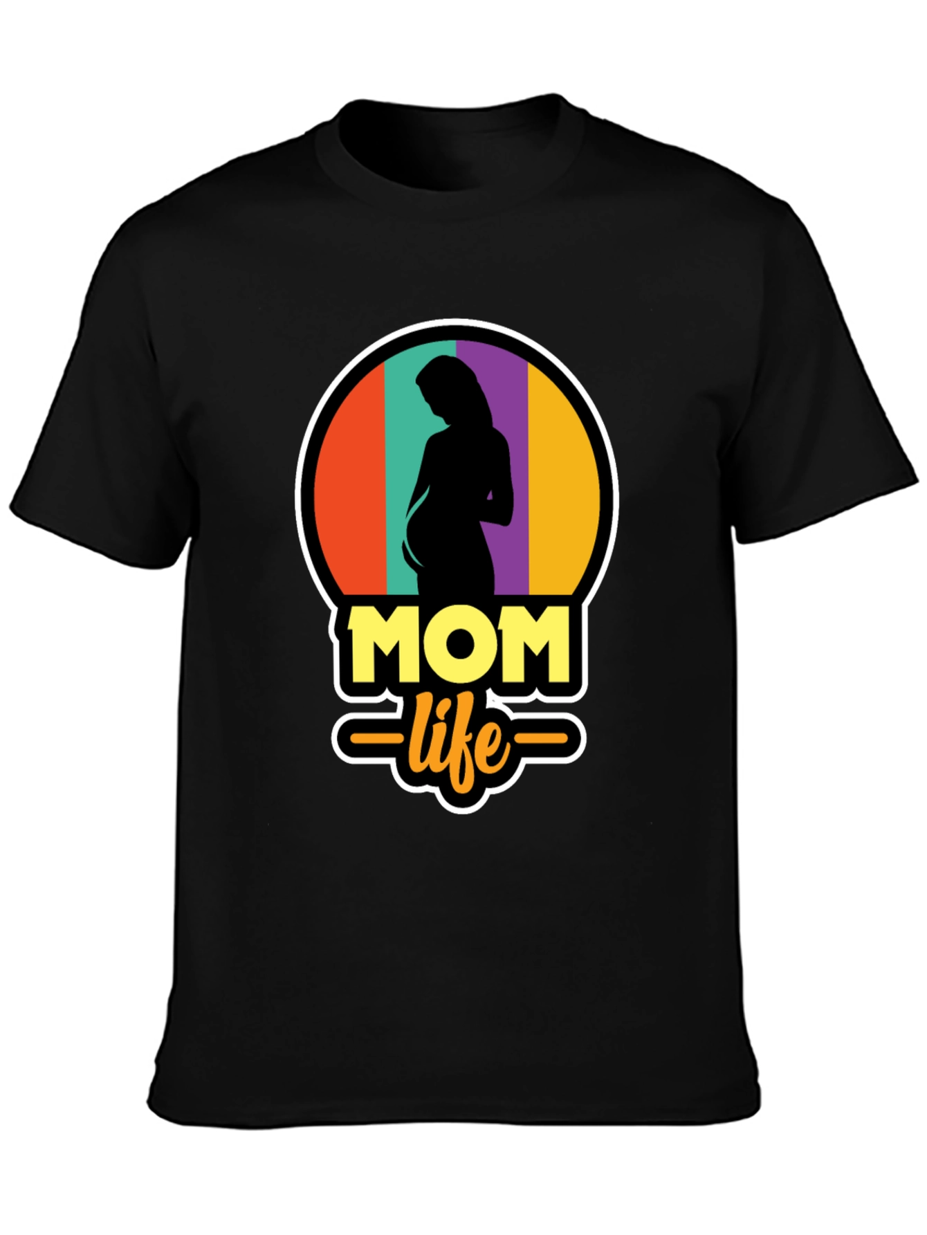 Mom Life T-Shirt - Pregnancy Tee