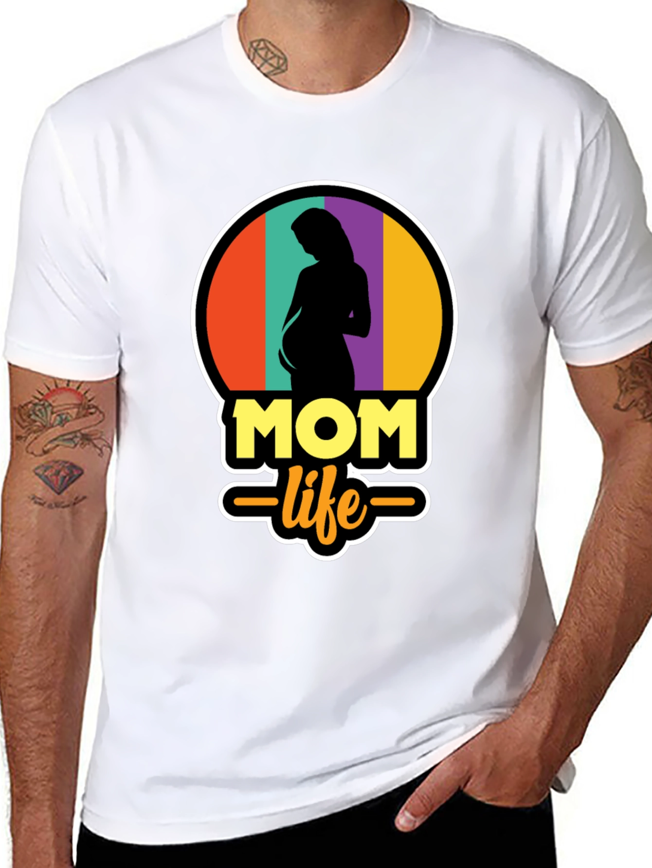 Mom Life T-Shirt - Pregnancy Tee