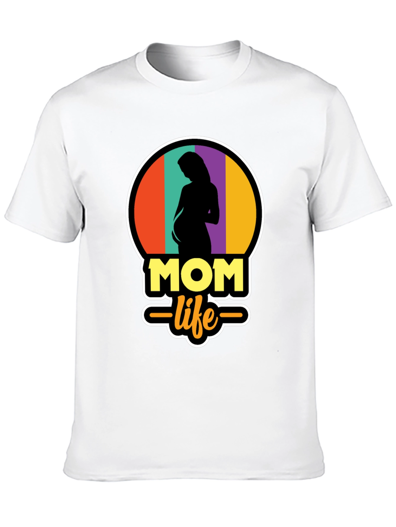 Mom Life T-Shirt - Pregnancy Tee