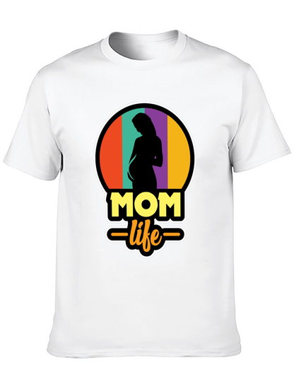 Mom Life T-Shirt - Pregnancy Tee