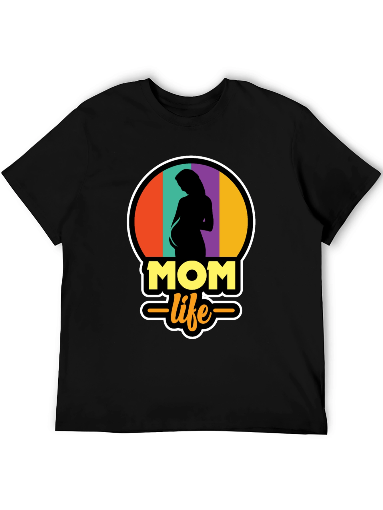 Mom Life T-Shirt - Pregnancy Tee