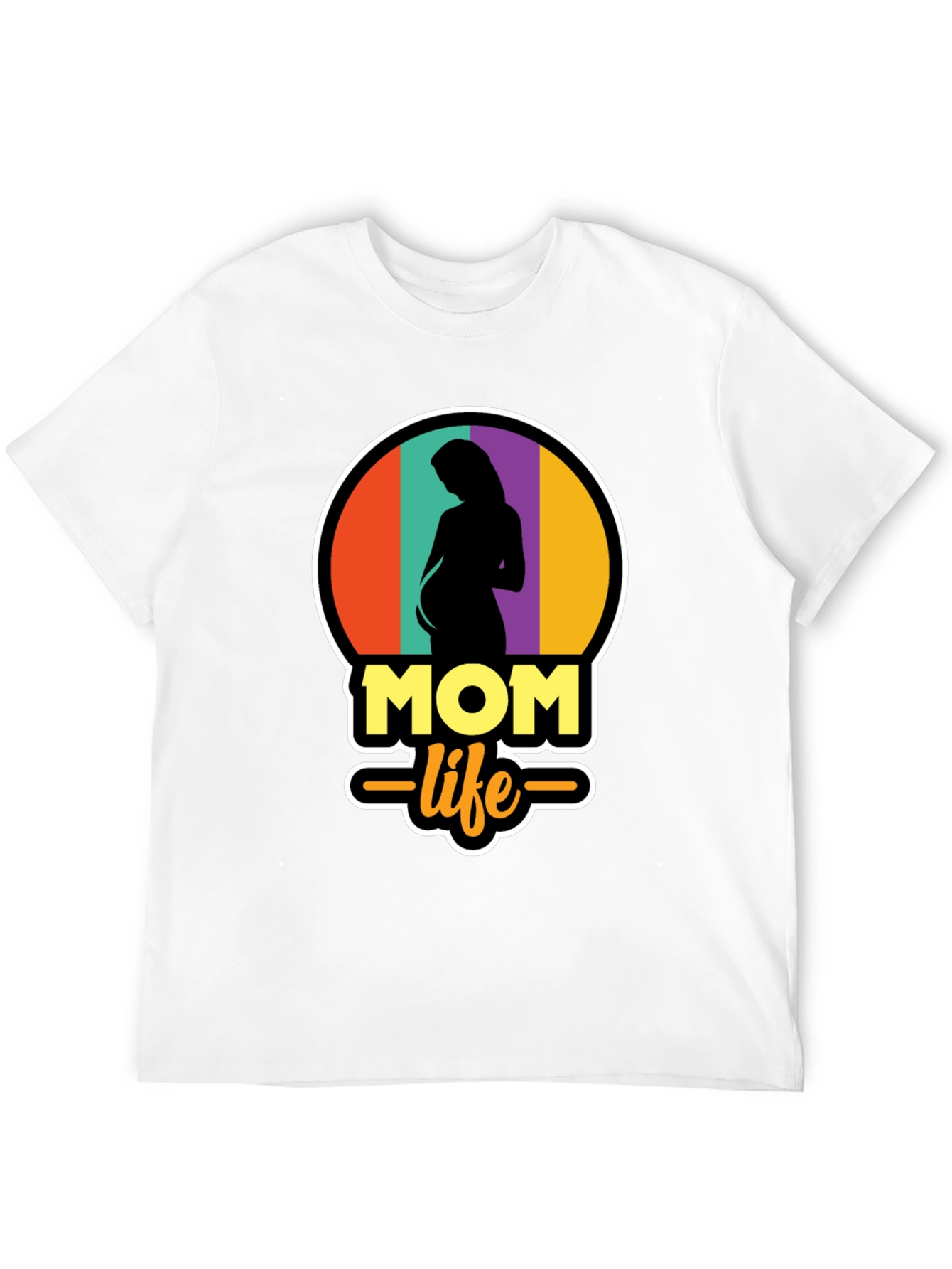 Mom Life T-Shirt - Pregnancy Tee