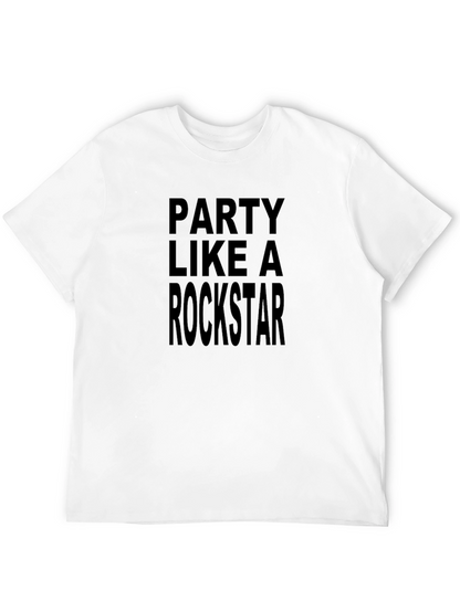 Party Like a Rockstar Graphic Tee