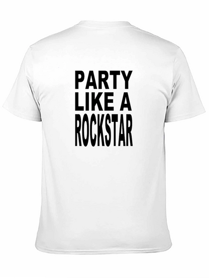 Party Like a Rockstar Graphic Tee