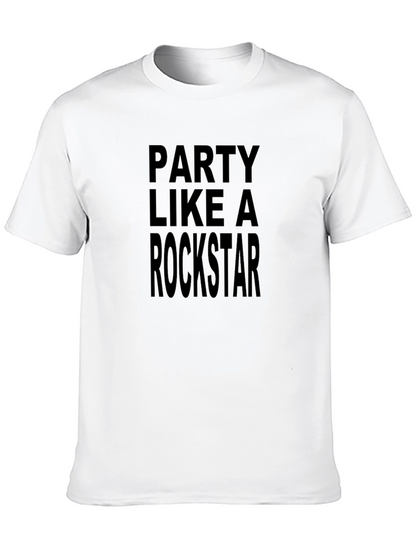 Party Like a Rockstar Graphic Tee