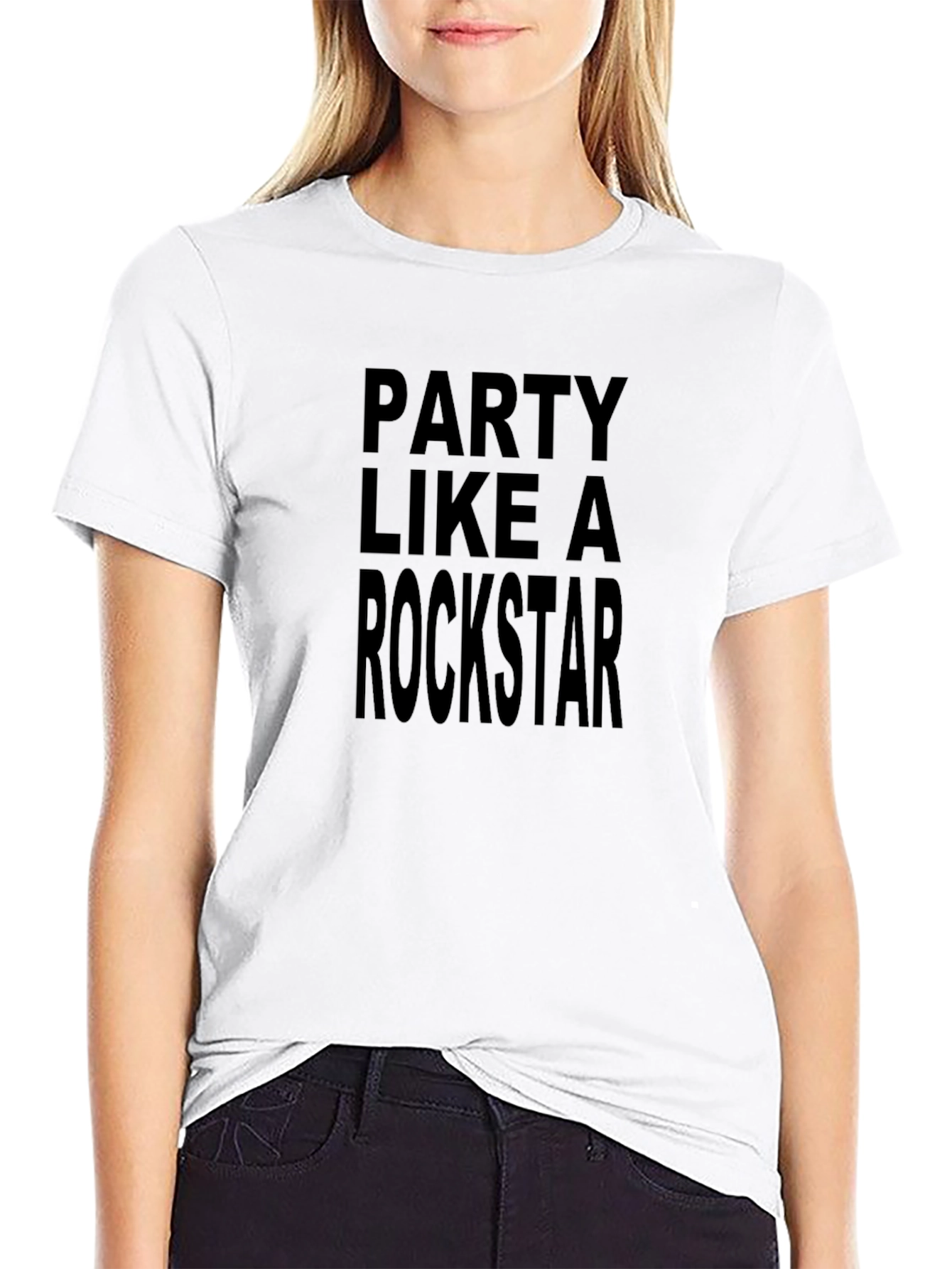 Party Like a Rockstar Graphic Tee