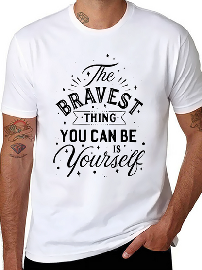 Bravest Thing Graphic Tee - Black