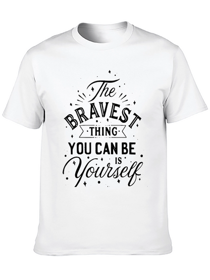 Bravest Thing Graphic Tee - Black