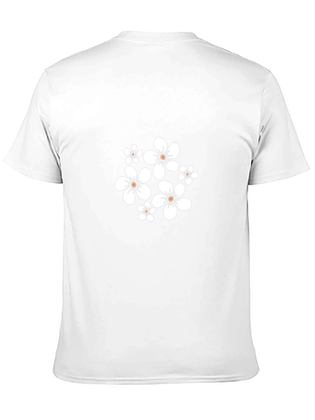 Black Floral Print T-Shirt