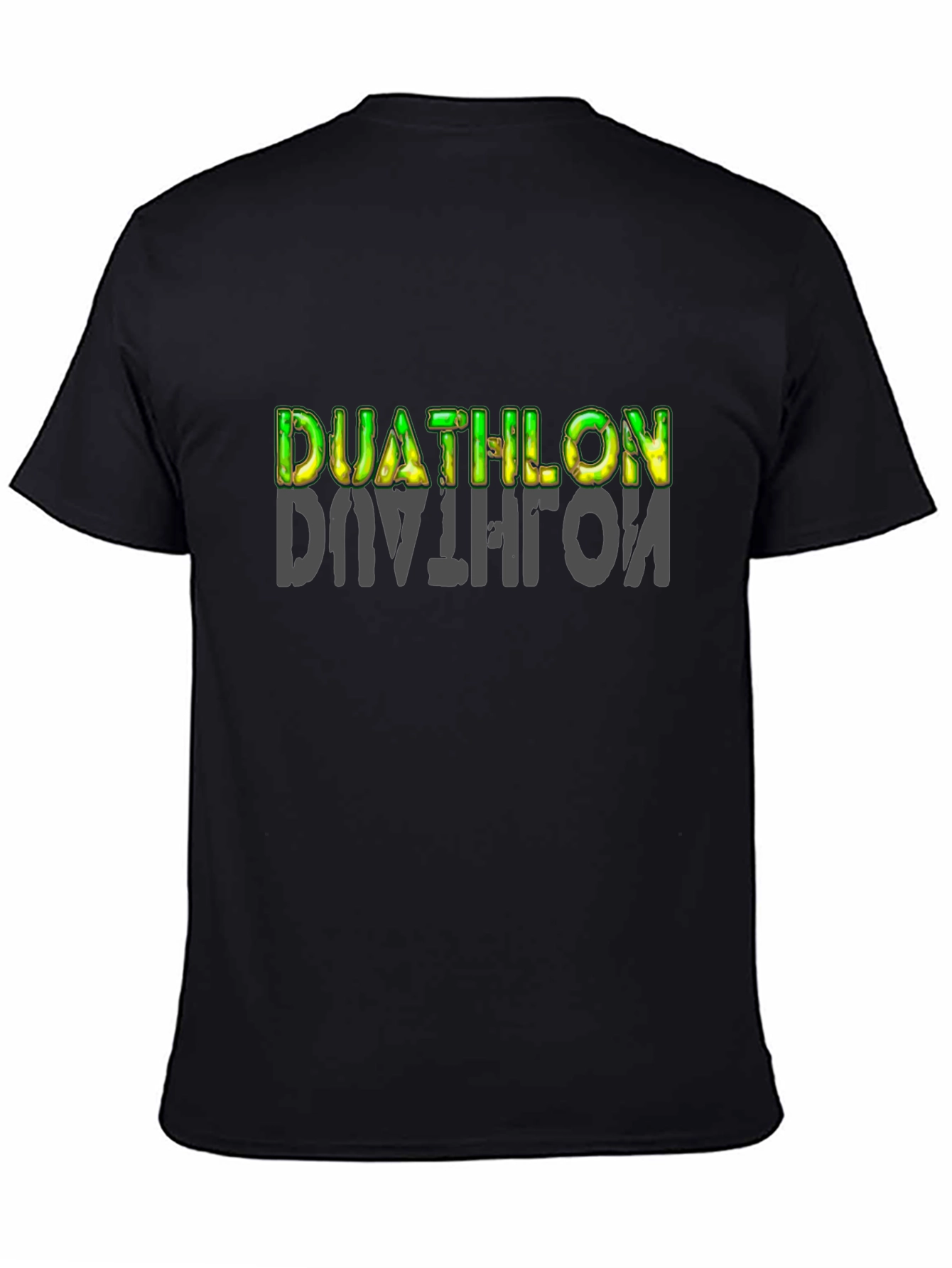 Duathlon Graphic T-Shirt - Black