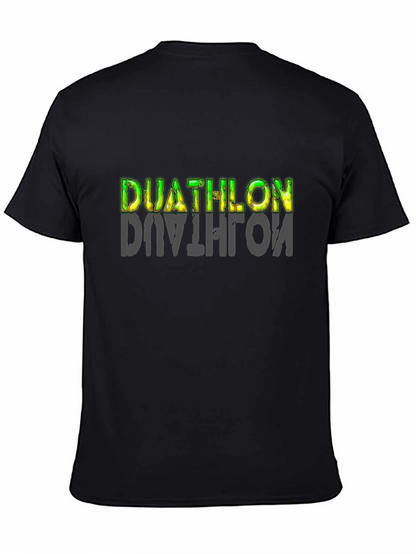 Duathlon Graphic T-Shirt - Black