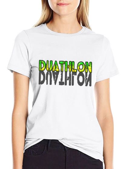 Duathlon Graphic T-Shirt - Black