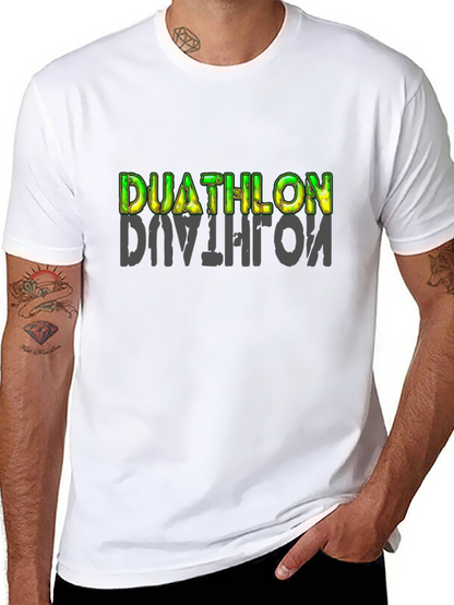 Duathlon Graphic T-Shirt - Black