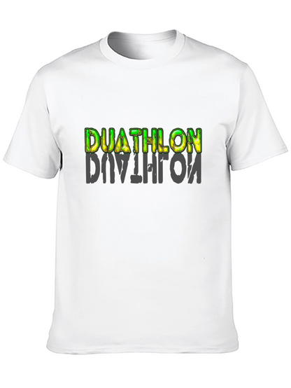 Duathlon Graphic T-Shirt - Black