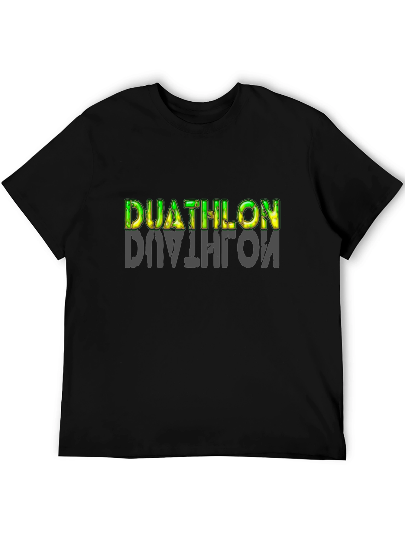 Duathlon Graphic T-Shirt - Black