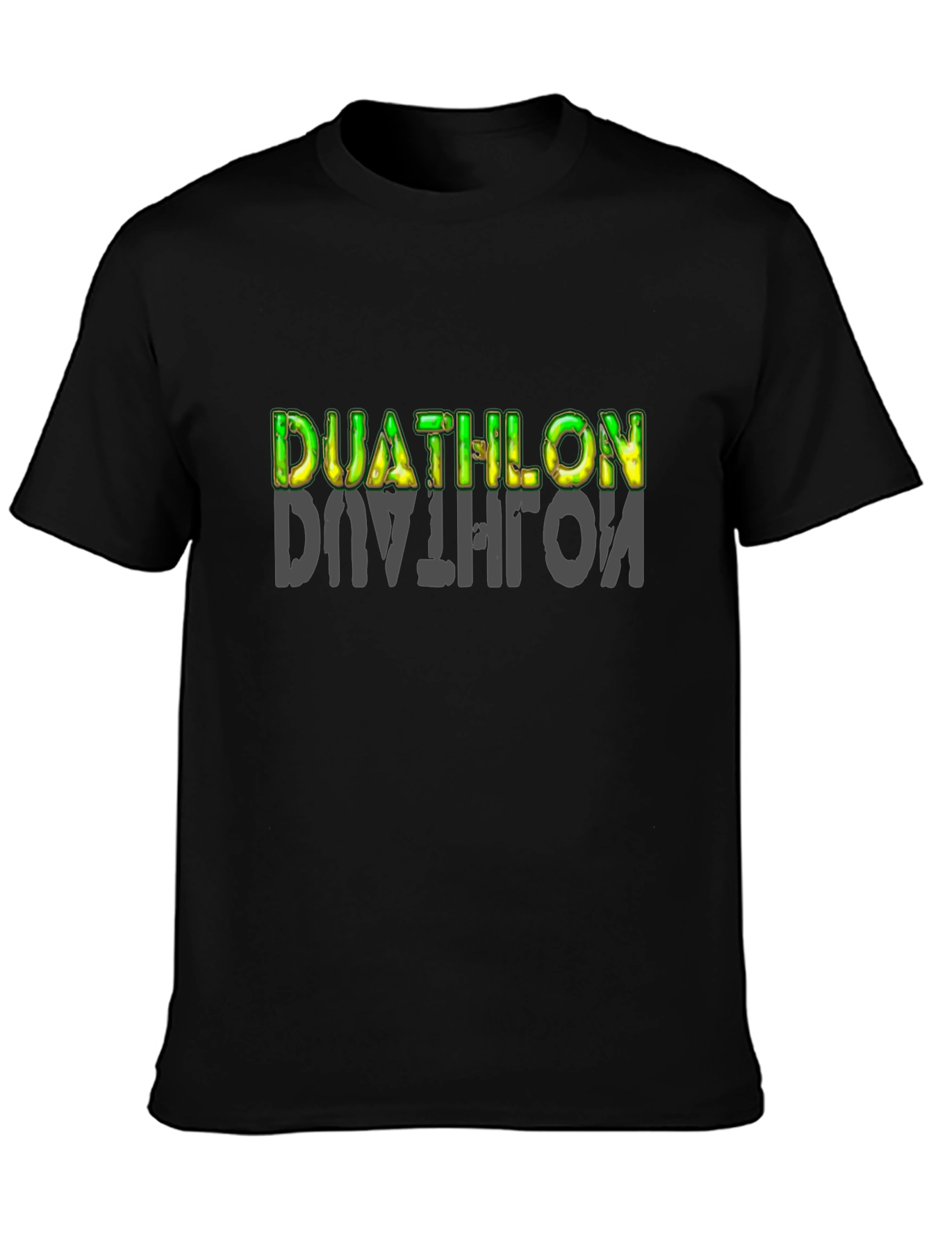 Duathlon Graphic T-Shirt - Black