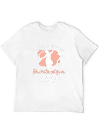 I Love Bharatanatyam Black T-Shirt