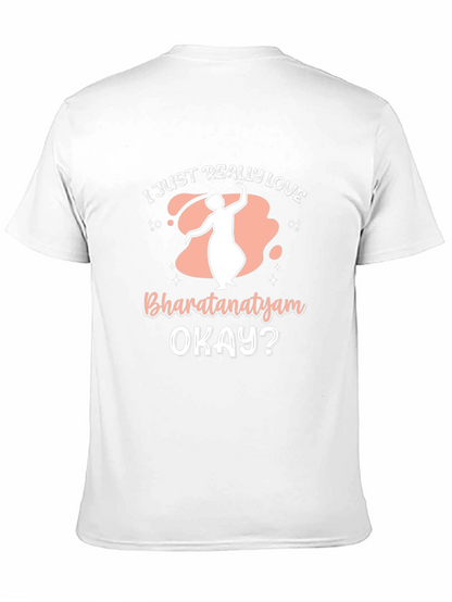 I Love Bharatanatyam Black T-Shirt