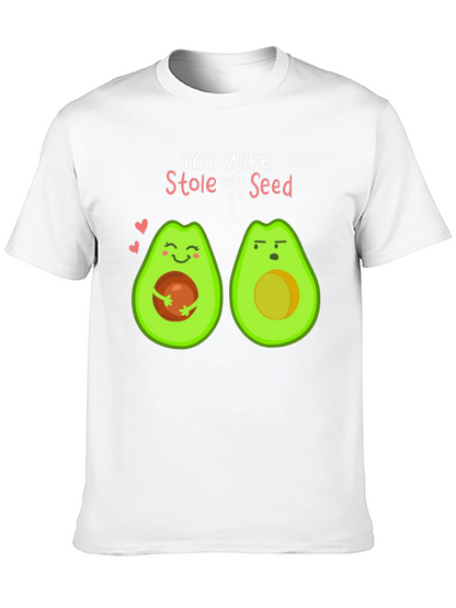 My Wife Stole My Seed Avocado T-Shirt