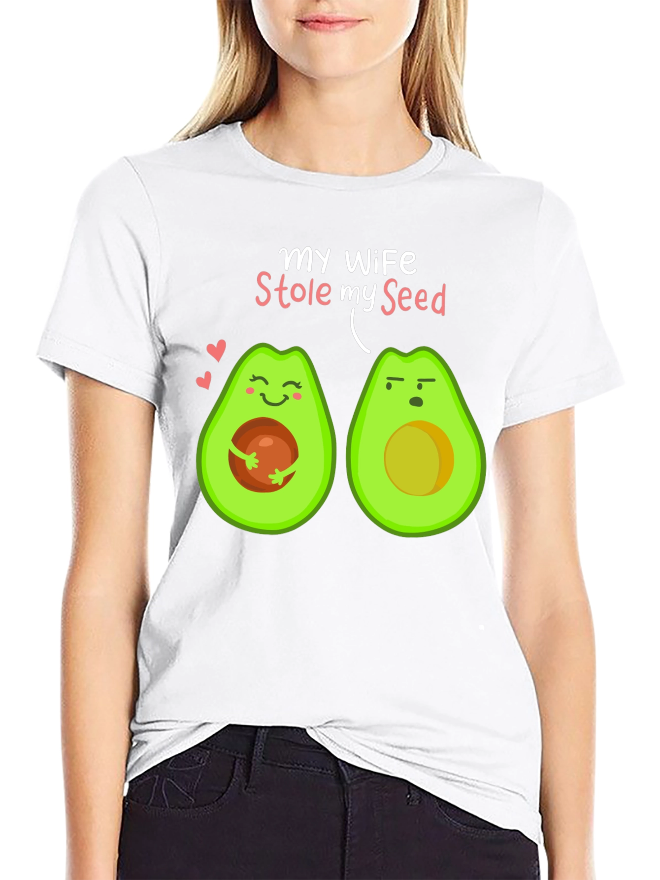 My Wife Stole My Seed Avocado T-Shirt