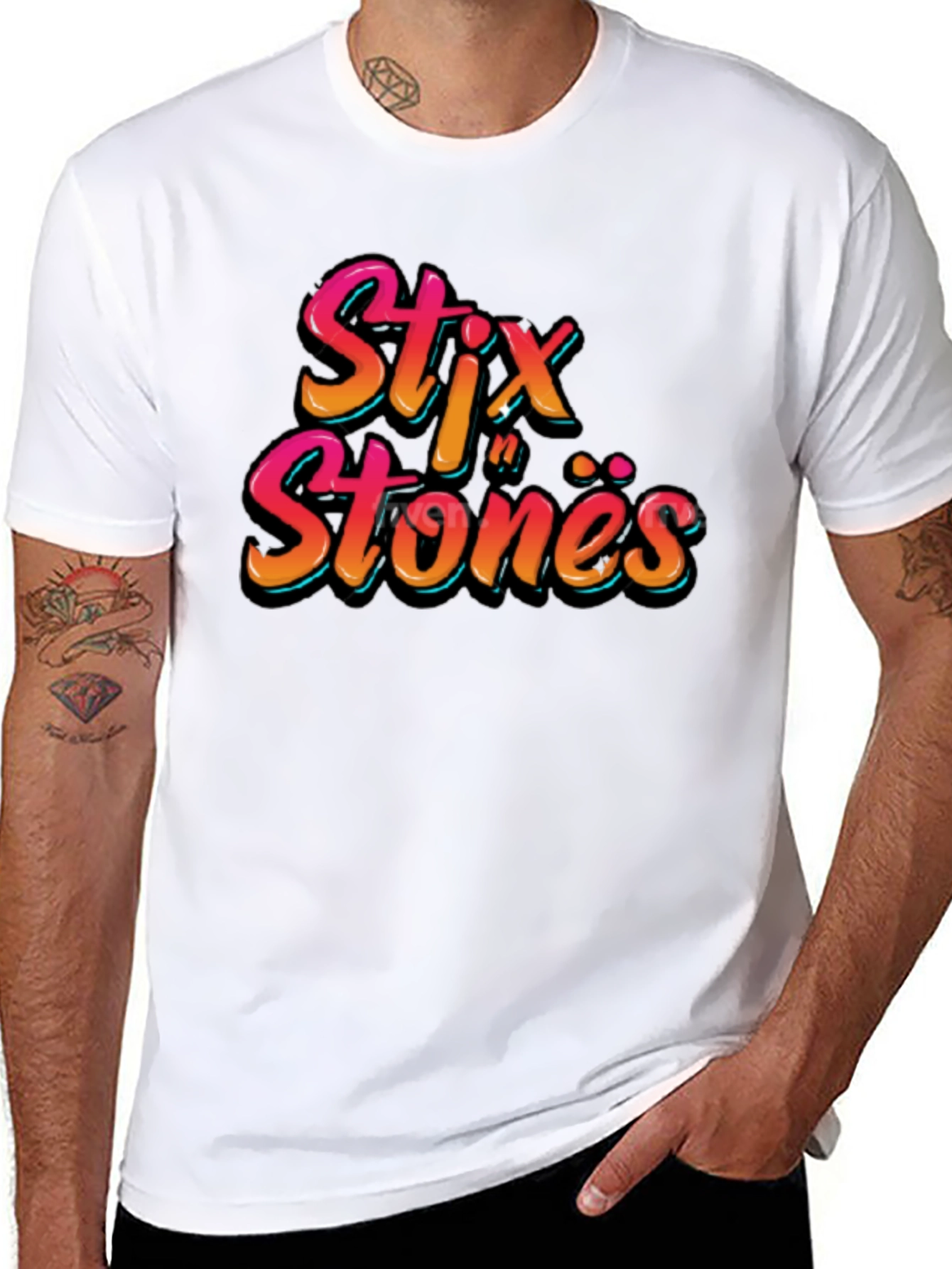 Stix n Stones Graphic Tee - Trendy Casual Wear