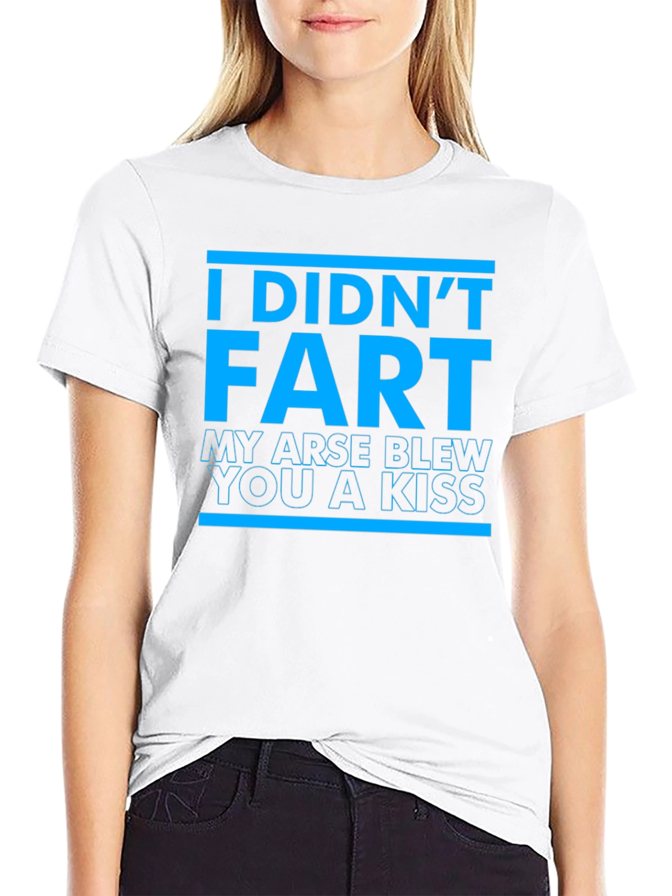 Funny I Didnt Fart Graphic T-Shirt