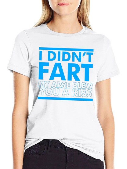 Funny I Didnt Fart Graphic T-Shirt