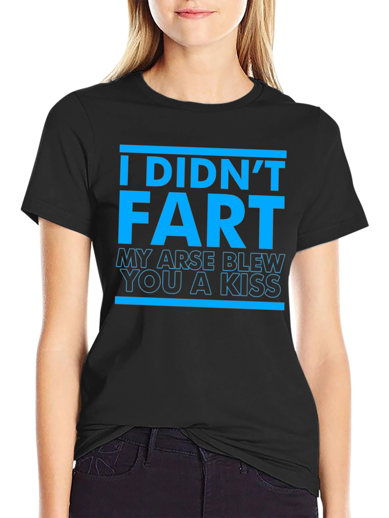 Funny I Didnt Fart Graphic T-Shirt