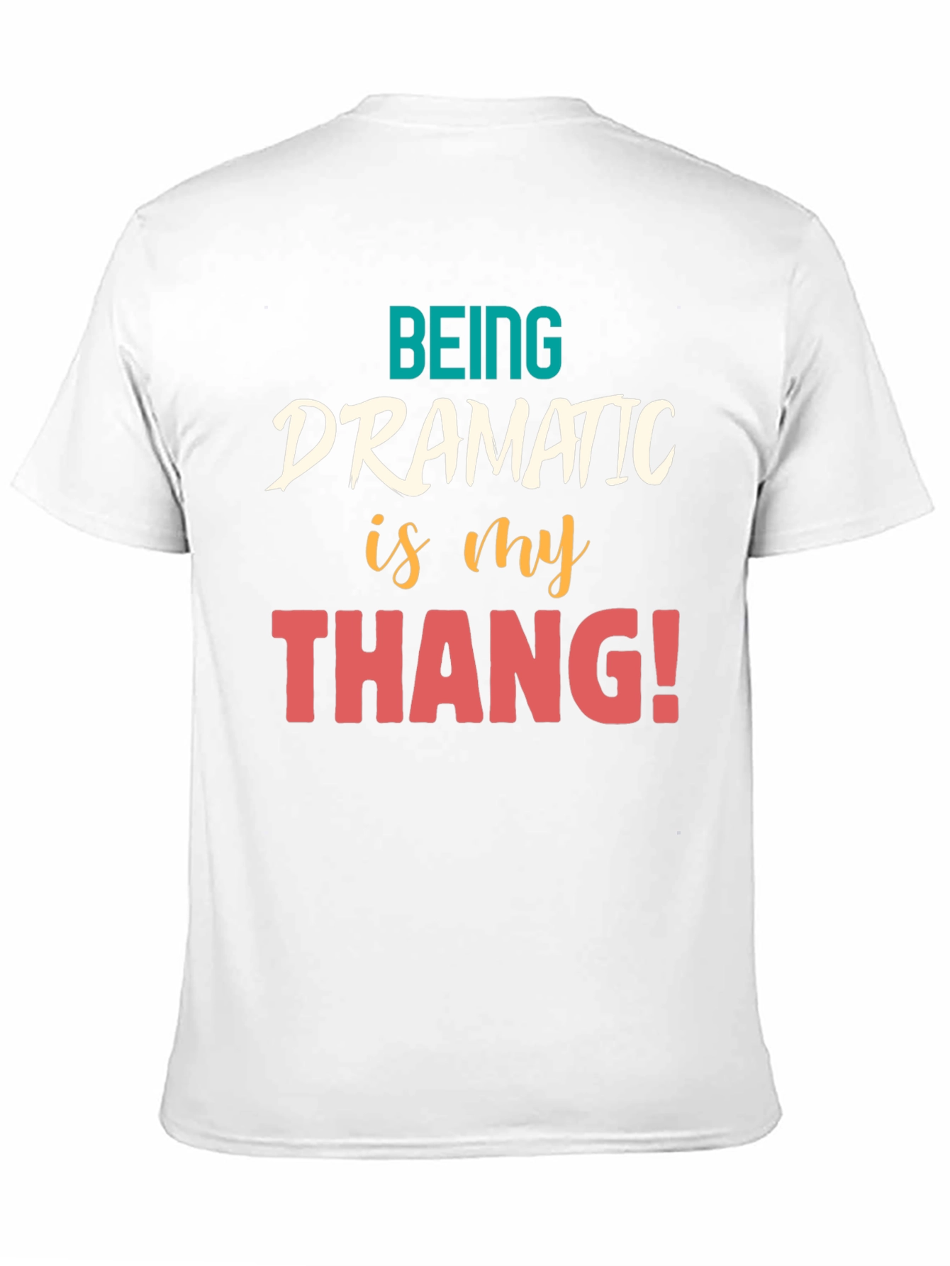 Dramatic Thang Graphic Tee - Black