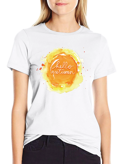 Hello Autumn Graphic Tee