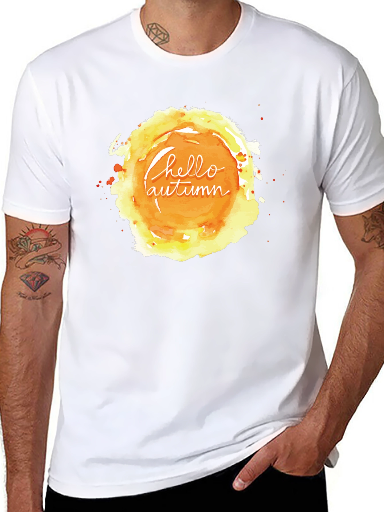 Hello Autumn Graphic Tee