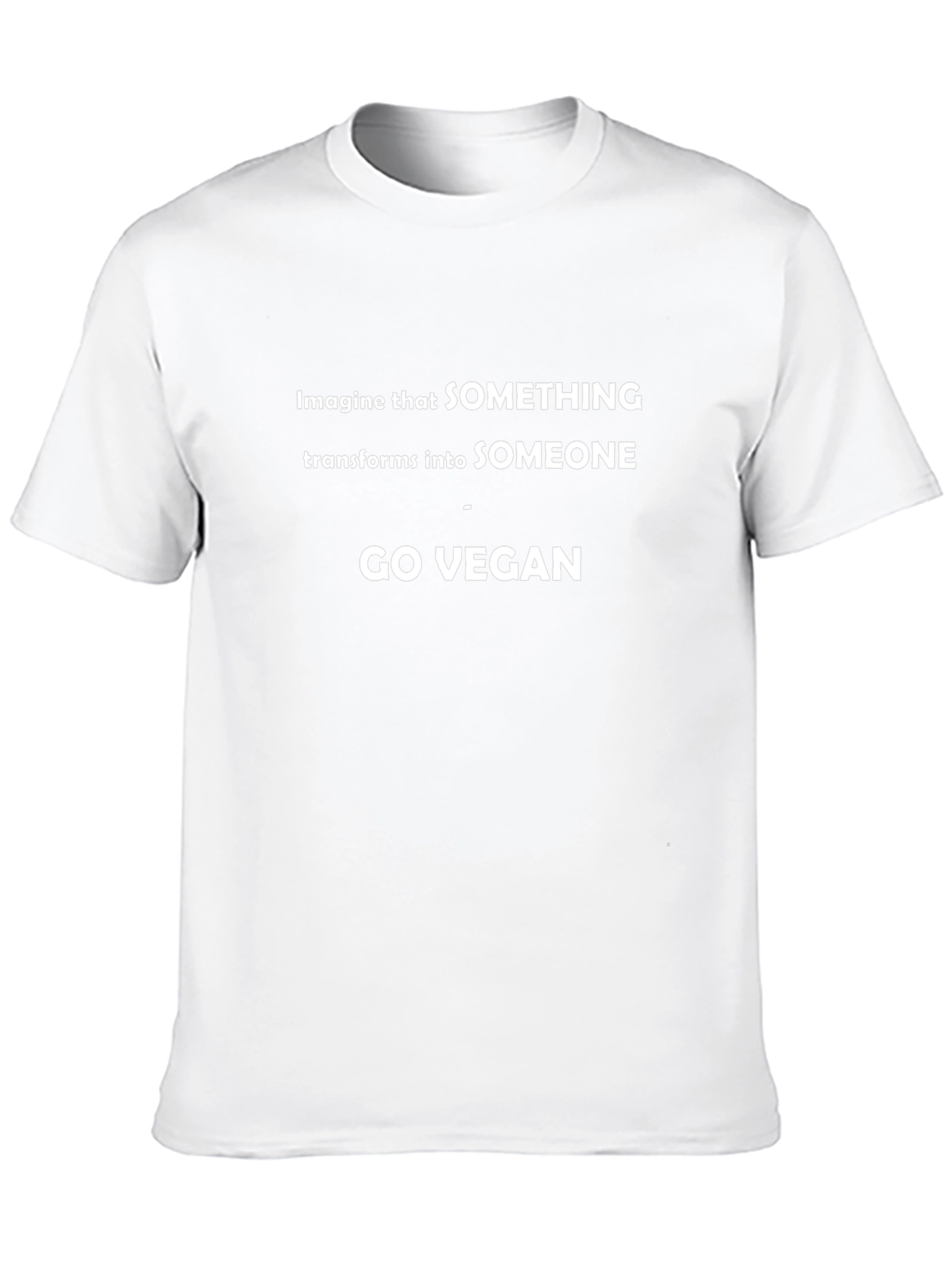 Go Vegan Graphic Tee - Imagine Something