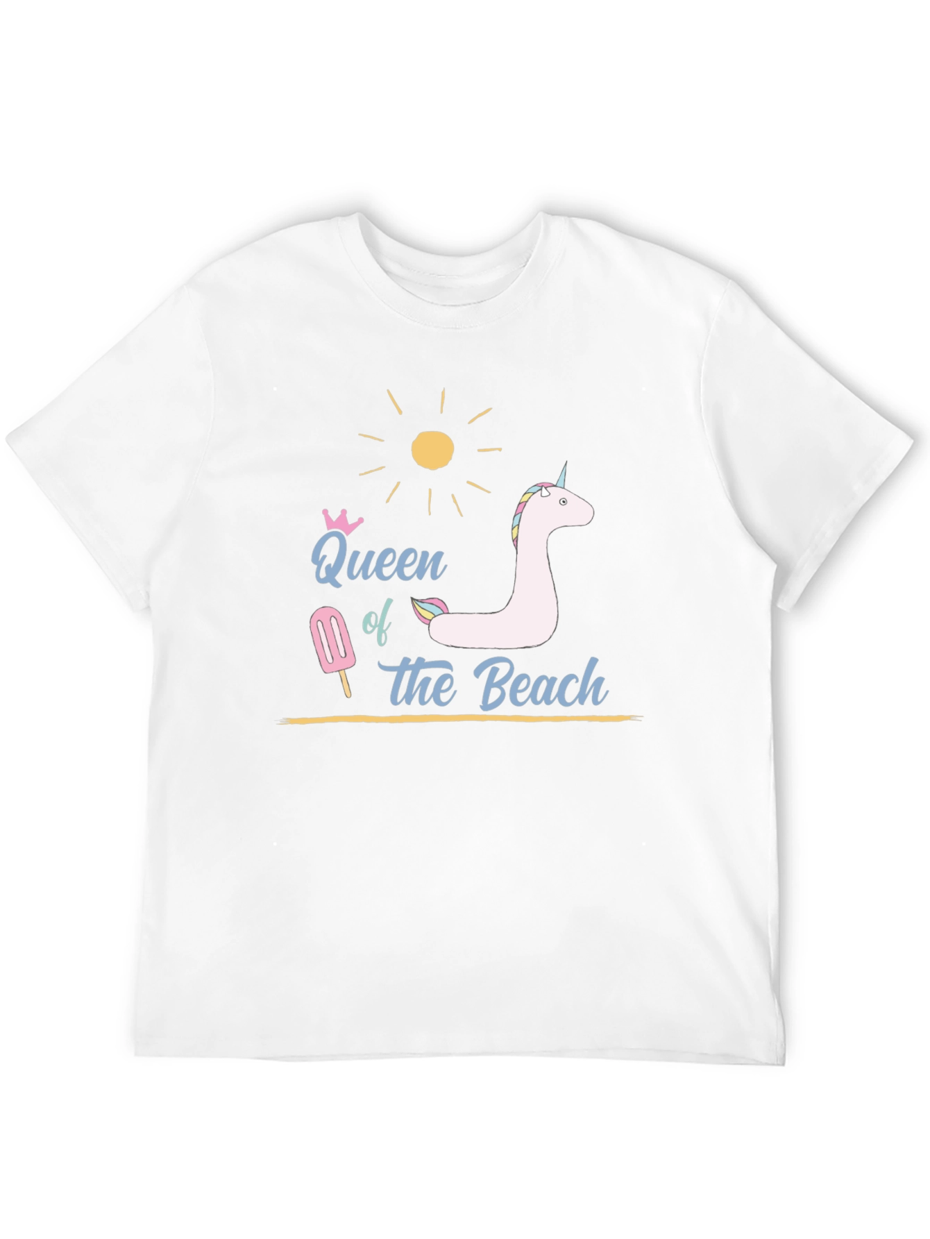 Queen of the Beach T-Shirt - Black