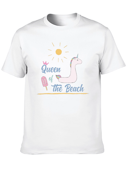 Queen of the Beach T-Shirt - Black