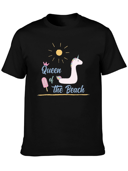 Queen of the Beach T-Shirt - Black