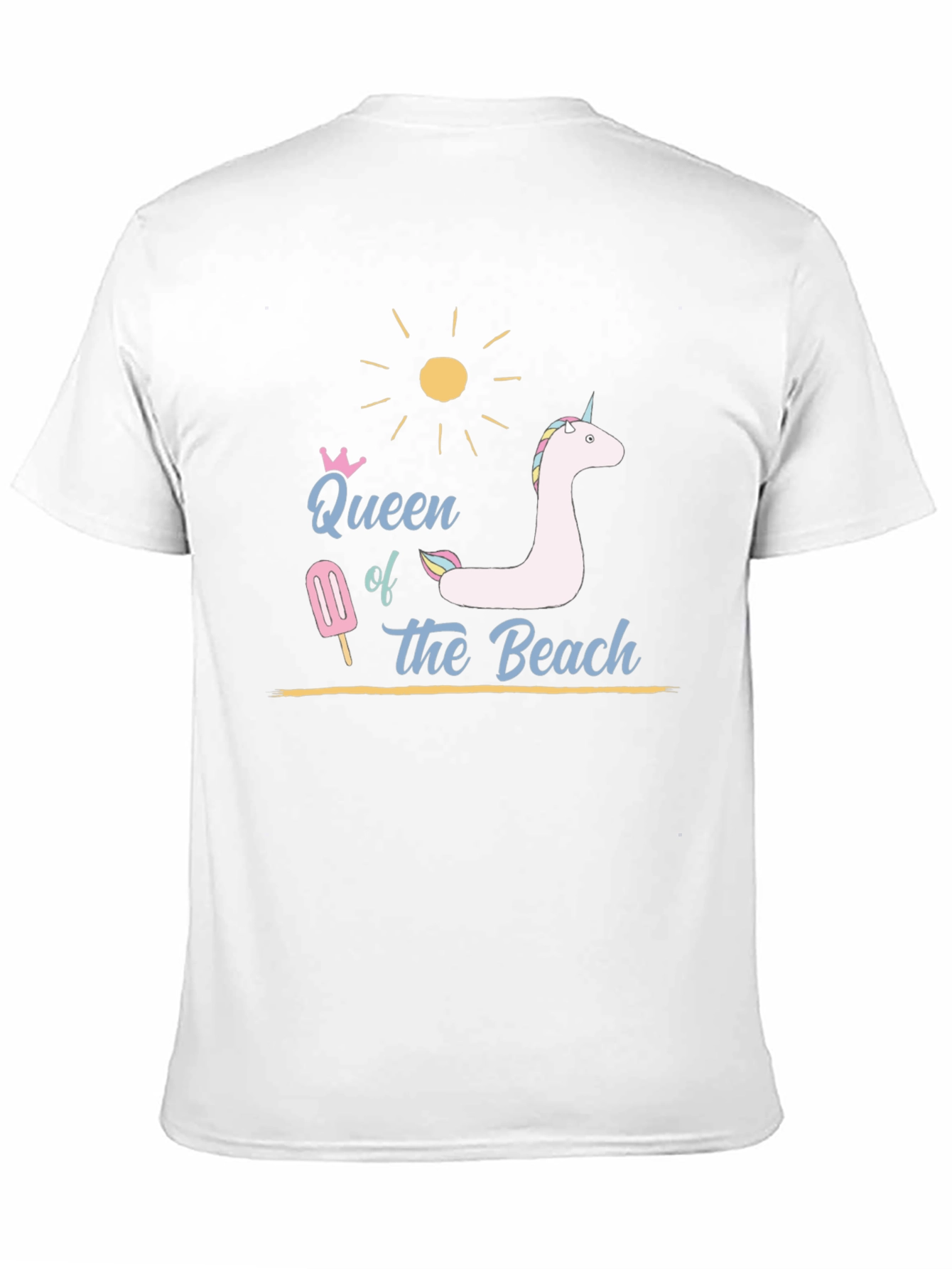 Queen of the Beach T-Shirt - Black