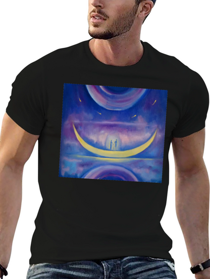 Dreamy Moon Couple T-Shirt