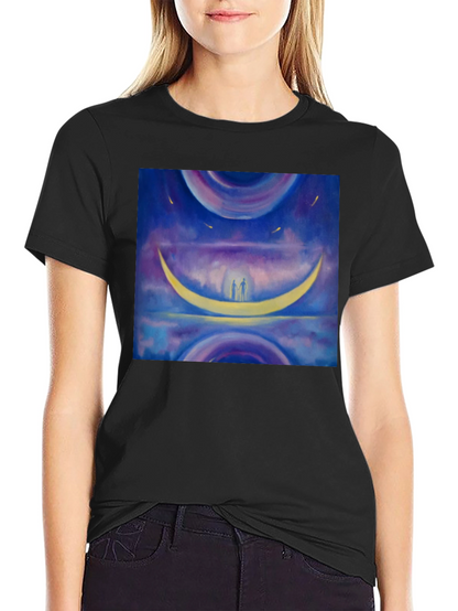Dreamy Moon Couple T-Shirt