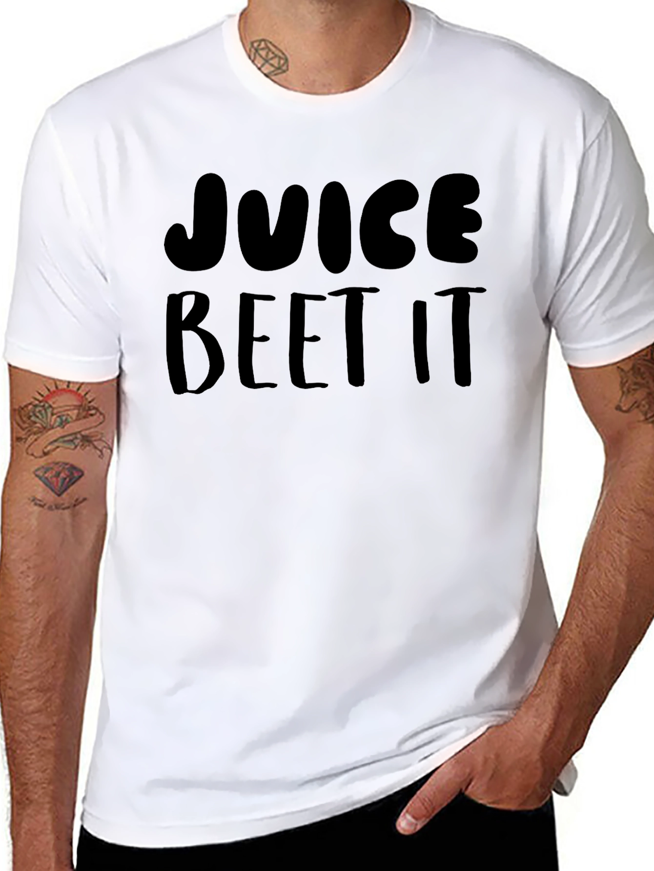 Juice Beet It T-Shirt - Funny Graphic Tee