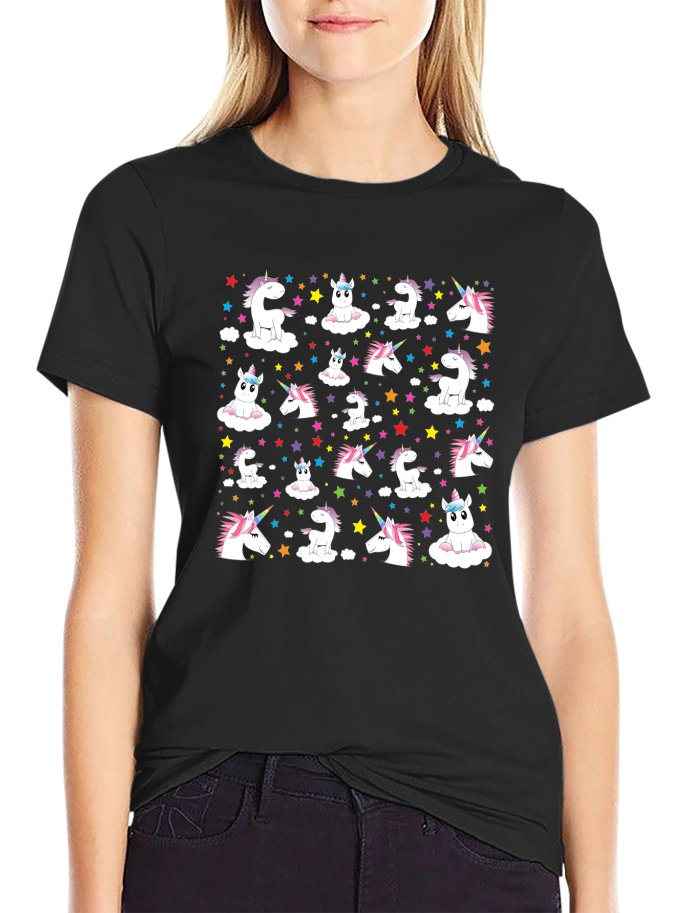 Unicorn Starry Sky T-Shirt