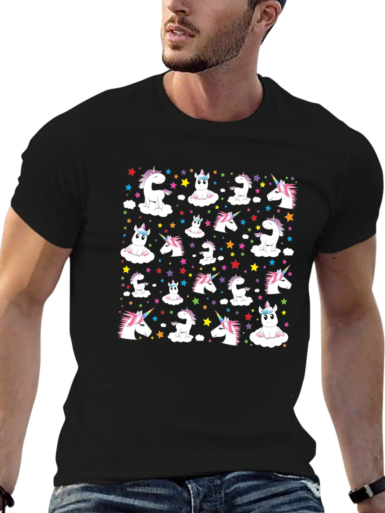 Unicorn Starry Sky T-Shirt