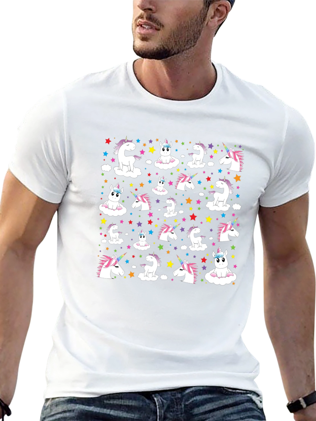 Unicorn Starry Sky T-Shirt