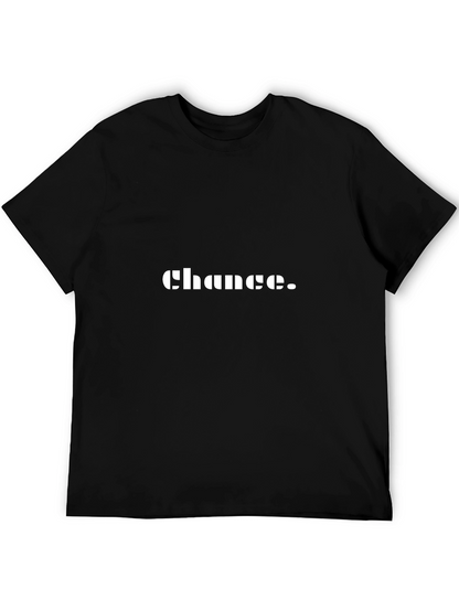 Chance Graphic Tee - Black Short Sleeve T-Shirt