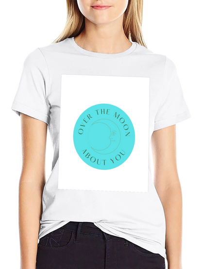 Over the Moon About You Graphic Tee
