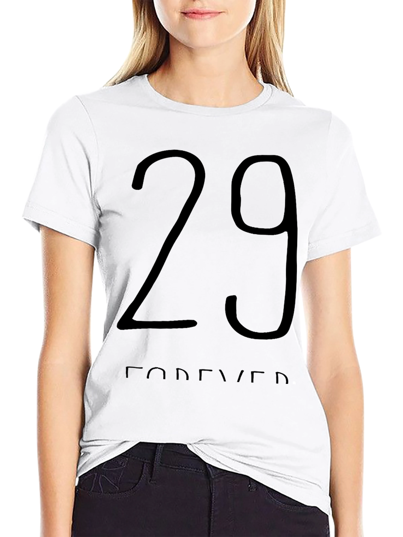 29 Forever Graphic Tee -  Trendy Birthday Shirt