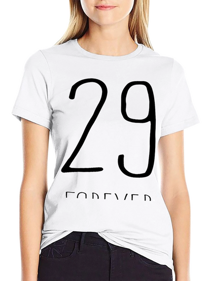 29 Forever Graphic Tee -  Trendy Birthday Shirt